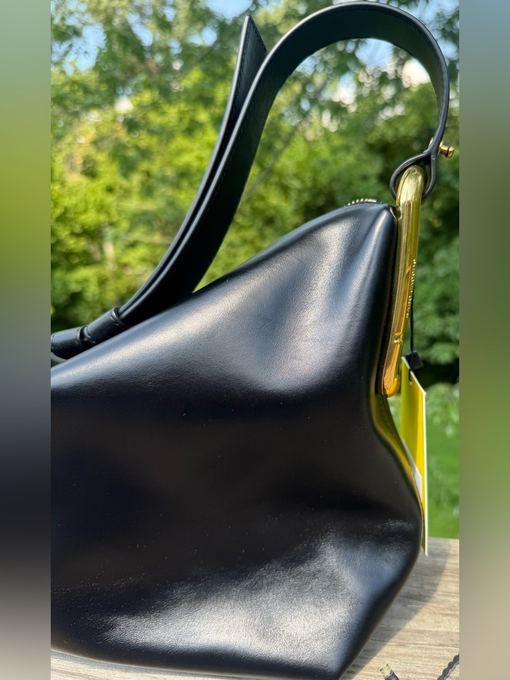 Marc Jacob Large Scene Leather Bag - Picture 4 of 8